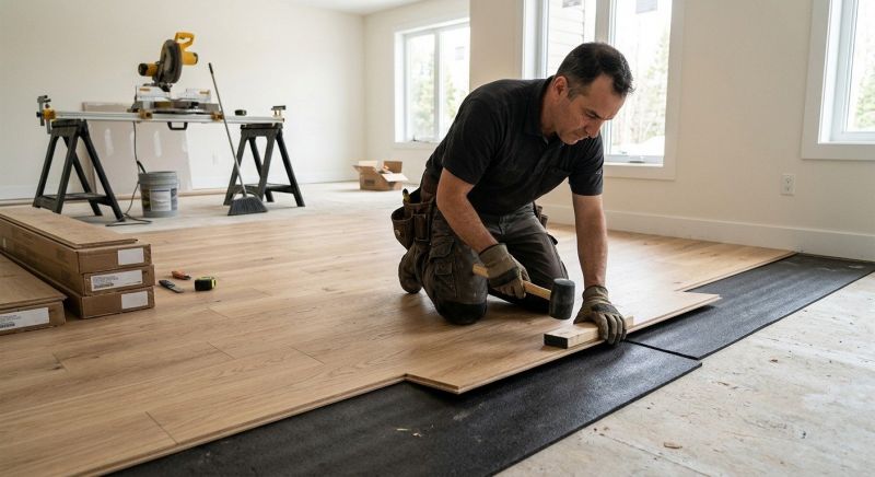 Engineered Wood Installation in Methuen, MA