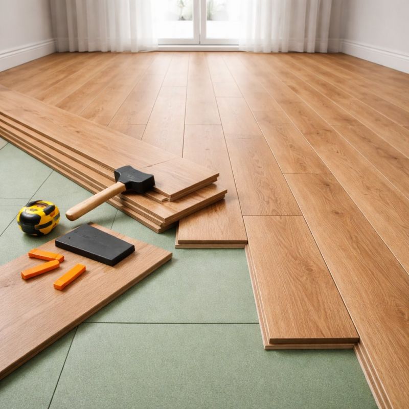 Laminate Floor Installation in Burlington, MA