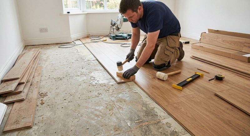 Laminate Floor Installation in Newburyport, MA