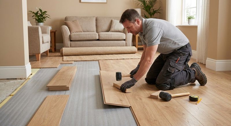 Laminate Floor Installation in North Hampton, NH