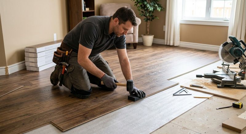 Laminate Floor Installation in Tyngsboro, MA