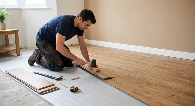 Laminate Floor Replacement in Concord, MA