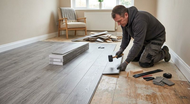 Laminate Floor Replacement in Georgetown, MA