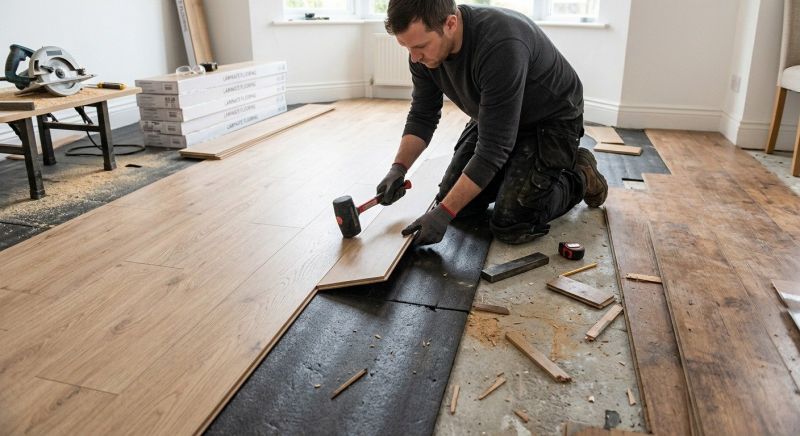 Laminate Floor Replacement in Litchfield, NH