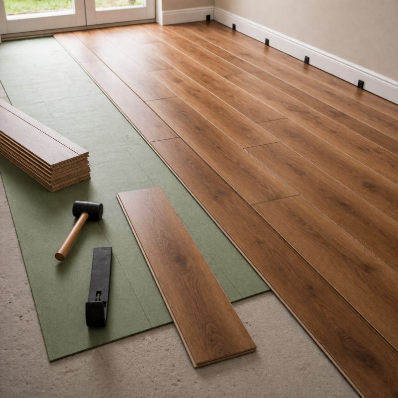 Laminate Floor Replacement in Watertown, MA