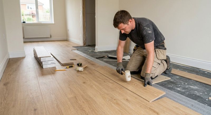 Linoleum Floor Installation in Danville, NH