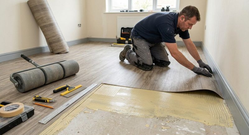 Sheet Flooring Installation in Middlesex County, MA