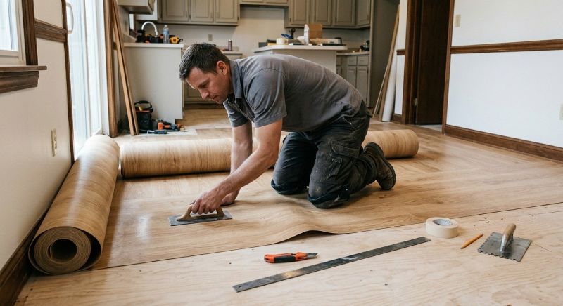 Sheet Flooring Installation in North Chelmsford, MA