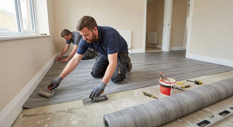 Sheet Flooring Installation in Seabrook, NH