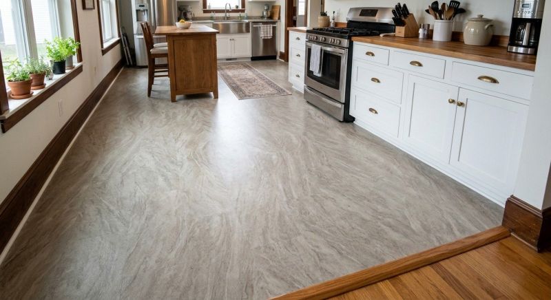 Sheet Linoleum Installation in Dracut, MA