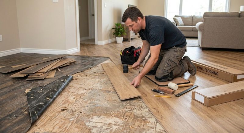 Vinyl Flooring Installation in Epping, NH