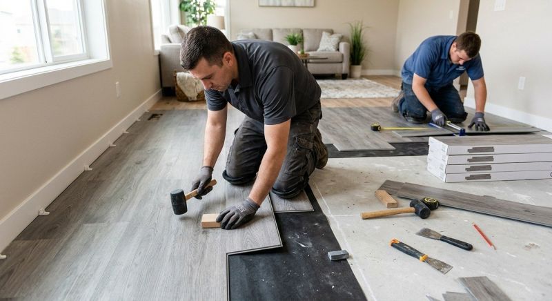 Vinyl Flooring Installation in Georgetown, MA