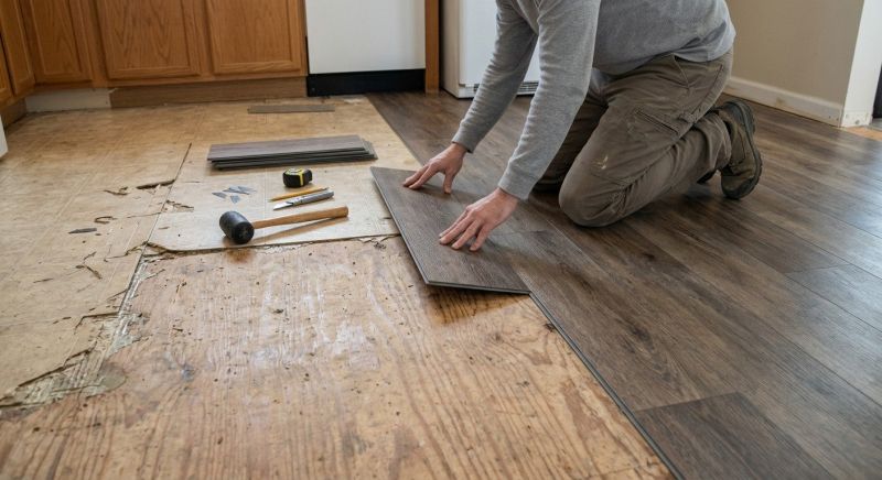 Vinyl Flooring Installation in Methuen, MA