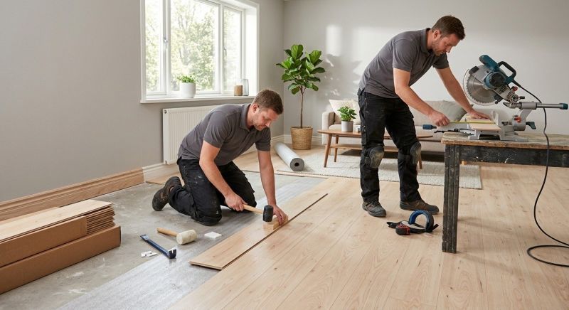 Wood Laminate Installation in Methuen, MA